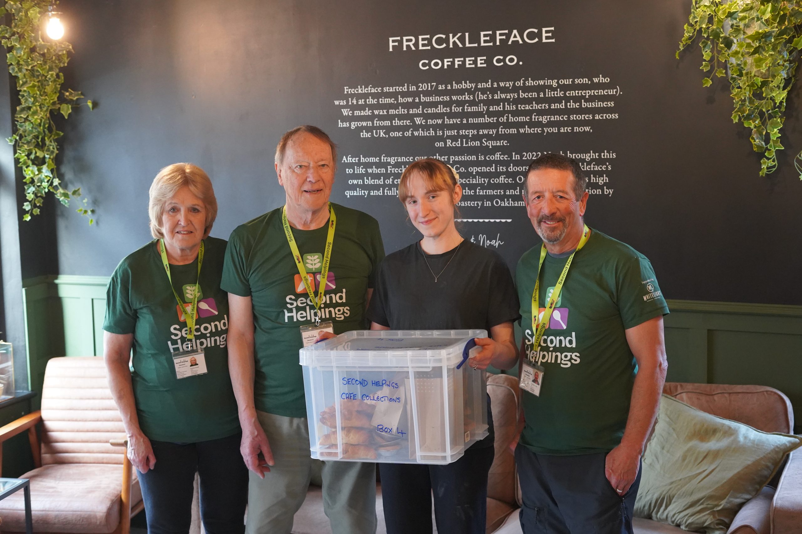 Freckleface Coffee Team and Second Helpings